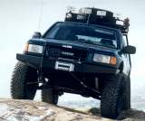 CALMINI suspension on the trail